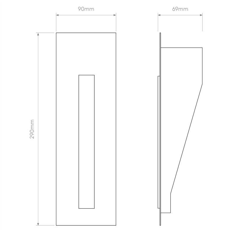 Astro Borgo Trimless 200 LED | Recessed spot