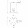 Astro Taro Round Adjustable Fire-Rated | Recessed spot