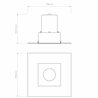 Astro Trimless Square | Recessed spot