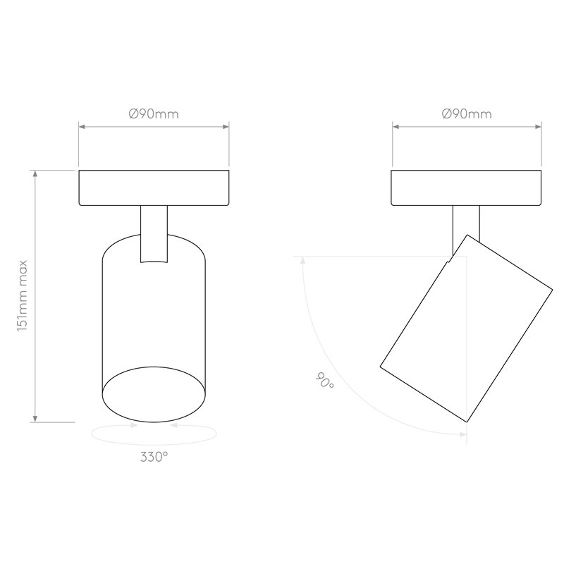 Astro Aqua Single | Deckenlampe