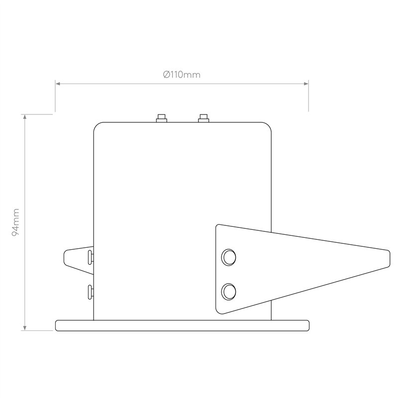 Astro Kos Recessed | Deckenlampe