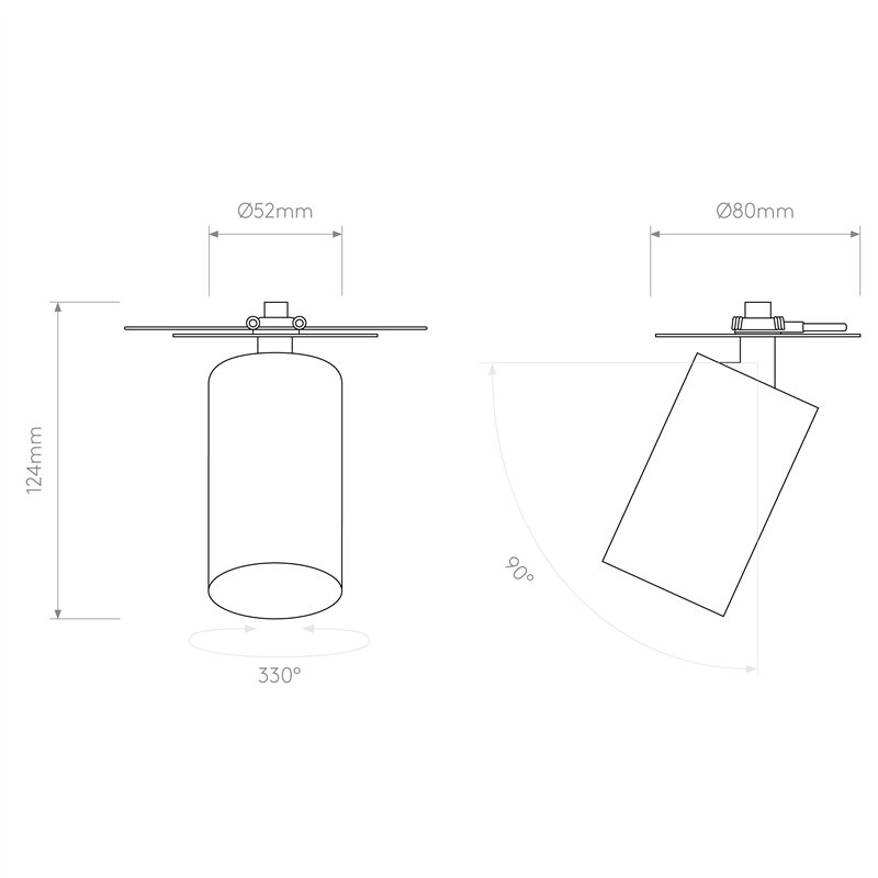 Astro Can 50 Recessed | Einbauspot