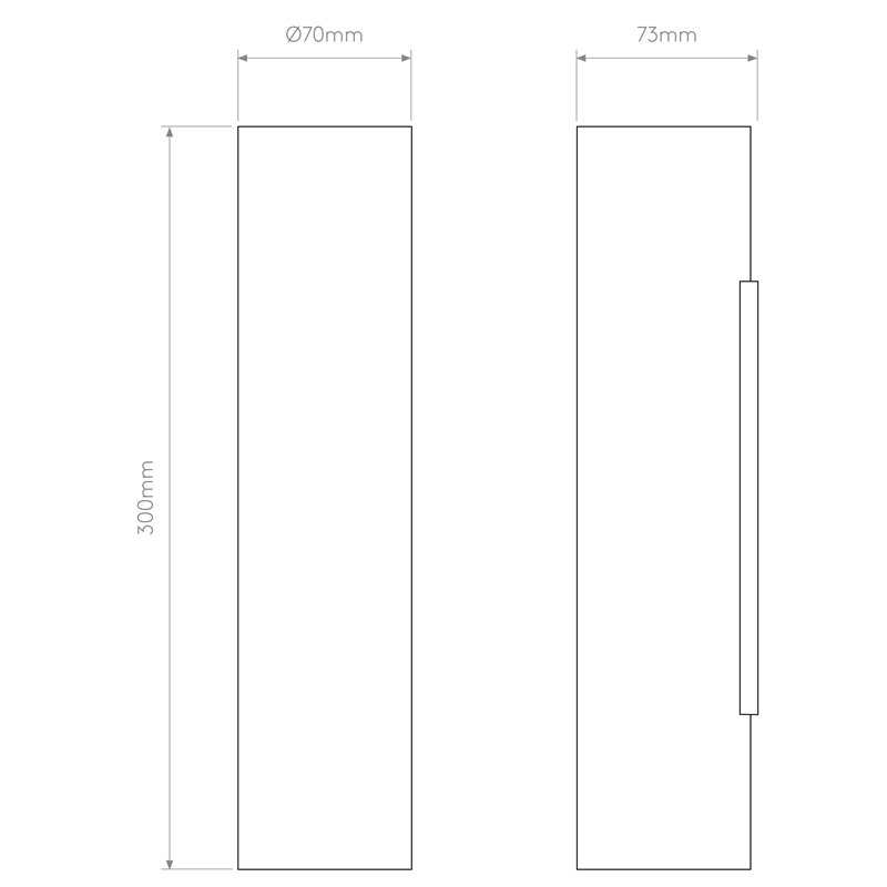 Astro Yuma 300 LED | Wall lamp
