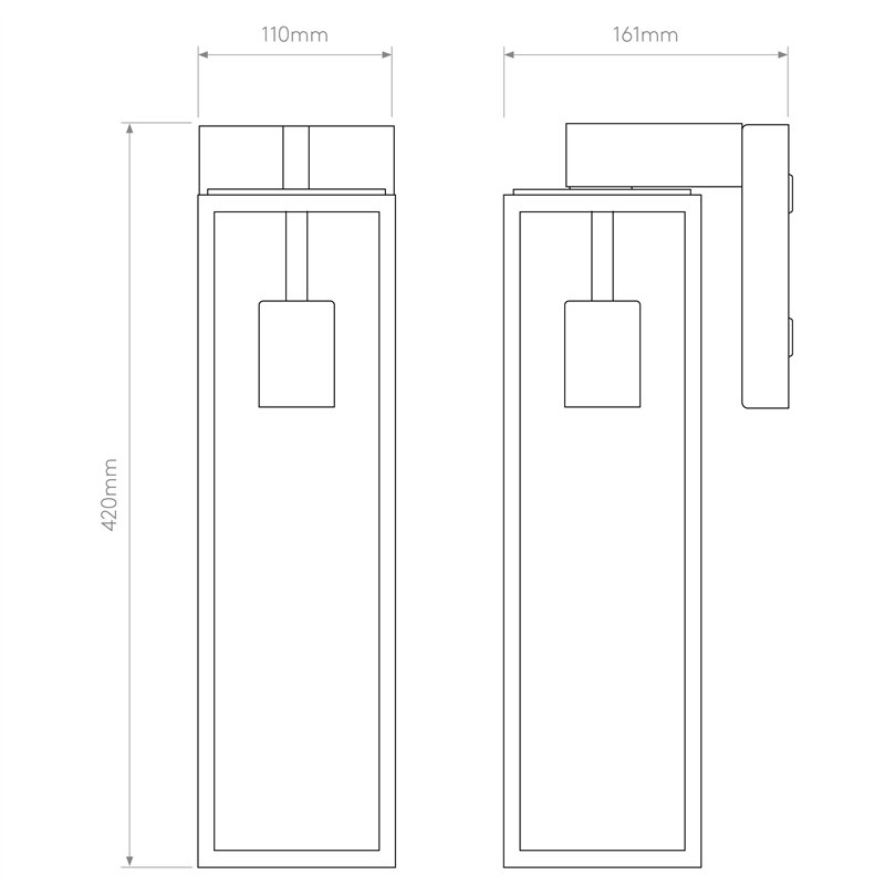 Astro Harvard Lantern | Wall lamp