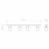 Astro Koto Four Bar | Ceiling lamp