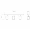 Astro Koto Three Bar | Ceiling lamp