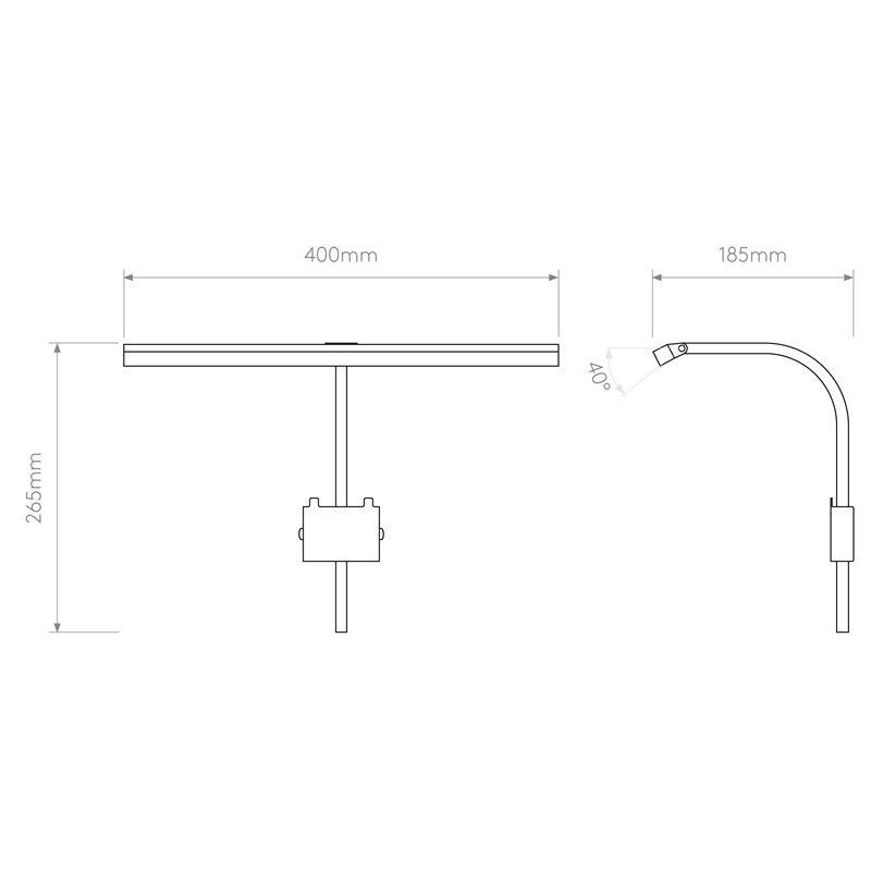 Astro Mondrian 400 Frame Mounted LED | Wall lamp