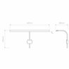 Astro Mondrian 600 Frame Mounted LED | Wandlampe