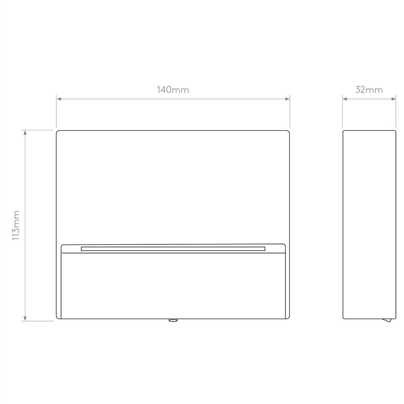 Astro Mori 140 | Wall lamp