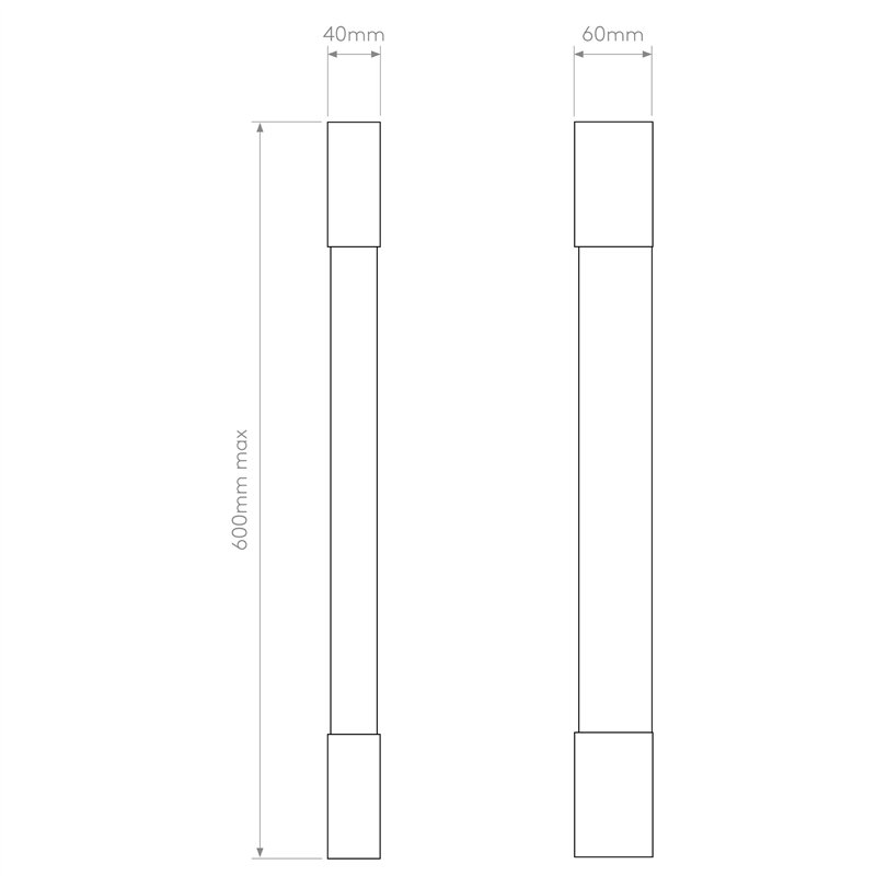 Astro Palermo 600 LED | Wall lamp