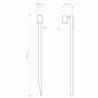Astro Bayville Spike Spot 900 | Floor lamp