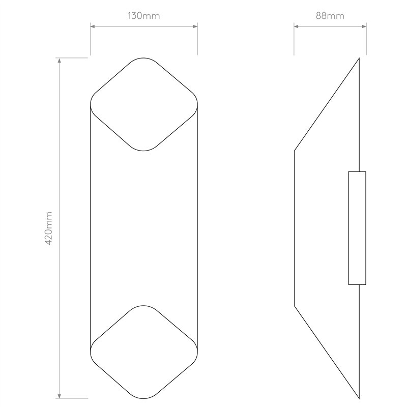 Astro Ako 420 Phase | Wall lamp