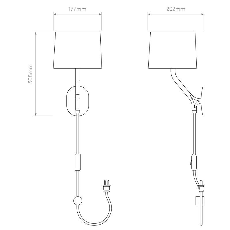Astro Arbor Plug-In | Wandlampe