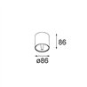 Modular Smart Tube Surface 82 S Outdoor 1x DE | Ceiling lamp
