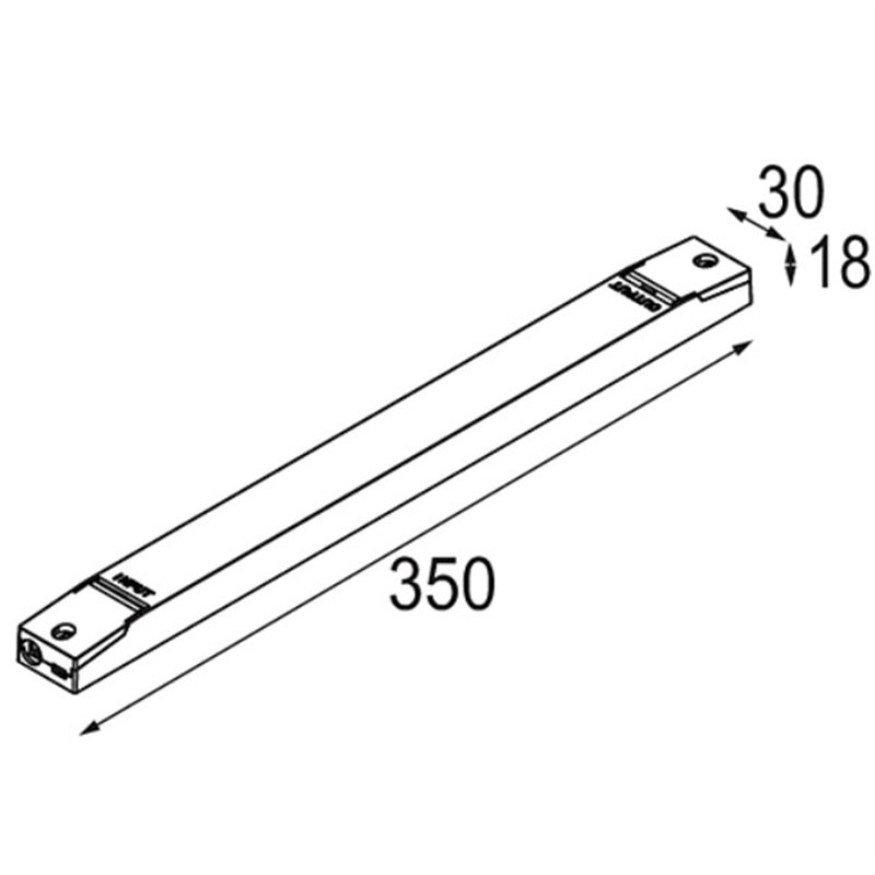 Modular LED Driver Constant Voltage 24V 100W