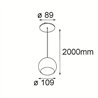 Modular Marbul Suspended 109 1x LED DE | Suspension lamp