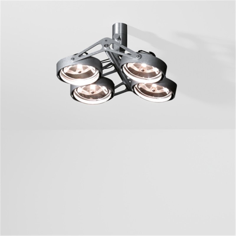 Modular Nomad Surface Adjustable 4x AR111 DE | Deckenlampe / Wandlampe