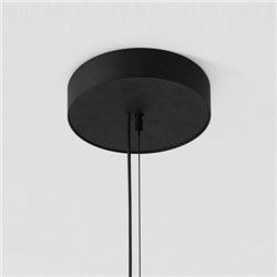 Modular Power Feed and Suspension Canopy Surface Round Extruded DI 350mA (Incl. Suspension Cable 2000)