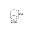 Modular Smart Tube Surface 115 1x 1800-3000K WD DI 350mA | Deckenlampe