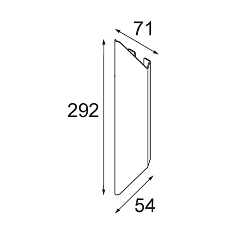 Modular Chival Wall Up/Down 292 2x LED DI | Wandlampe