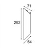 Modular Chival Wall Up/Down 292 2x LED DI | Wandlampe