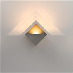 Modular Impulse Square Wall 1x LED DI | Wall lamp