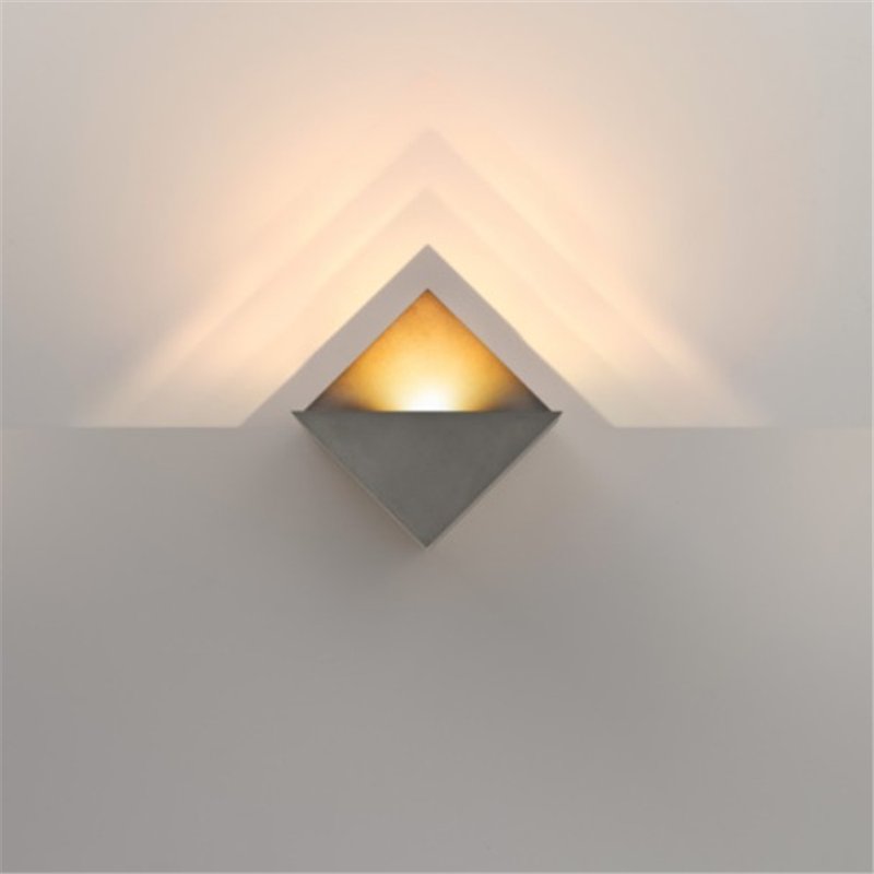 Modular Impulse Square Wall 1x IP44 LED DE | Wall lamp