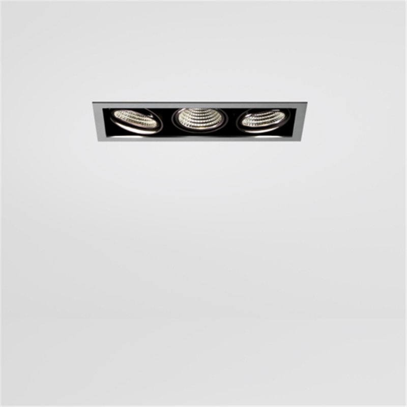 Modular Mini-Multiple Smart Ring Recessed Adjustable 3x LED DE | Recessed spot