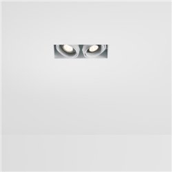 Modular Mini-Multiple Recessed Trimless Adjustable GU10 2x DE | Recessed spot