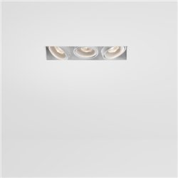 Modular Mini-Multiple Recessed Trimless Adjustable GU10 3x DE | Einbauspot