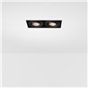Modular Mini-Multiple Recessed Trimless Adjustable M-LED 2x DE | Recessed spot