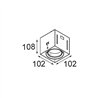 Modular Mini-Multiple Smart Ring Recessed Trimless Adjustable 1x LED DE | Einbauspot