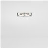 Modular Mini-Multiple Smart Ring Recessed Trimless Adjustable 2x LED DE | Recessed spot