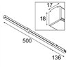 Modular Pista Linear Light Track 48V 636 1x LED | Schienenbeleuchtung