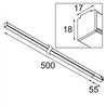 Modular Pista Linear Light Track 48V 555 1x LED | Track lighting fixture