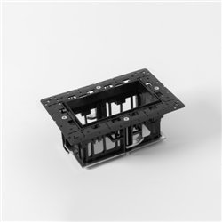 Modular Qbini Frame Recessed Trimless 2x | Einbauspot