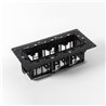 Modular Qbini Frame Recessed Trimless 3x | Recessed spot
