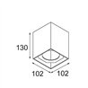 Modular Smart Box Surface 82 1x DE | Ceiling lamp