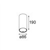 Modular Smart Tube Surface 82 XL 1x DE | Ceiling lamp