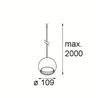 Modular Smart Ball Kompas Suspended 82 1x DE | Suspension lamp