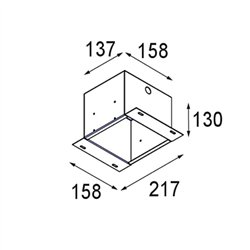 Modular Installation Housing 137x158x130