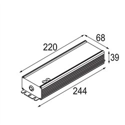 Modular LED Driver Constant Voltage 48V 240W