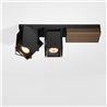 Modular Rektor Surface Adjustable 78x78 2x LED DI | Ceiling lamp / Wall lamp