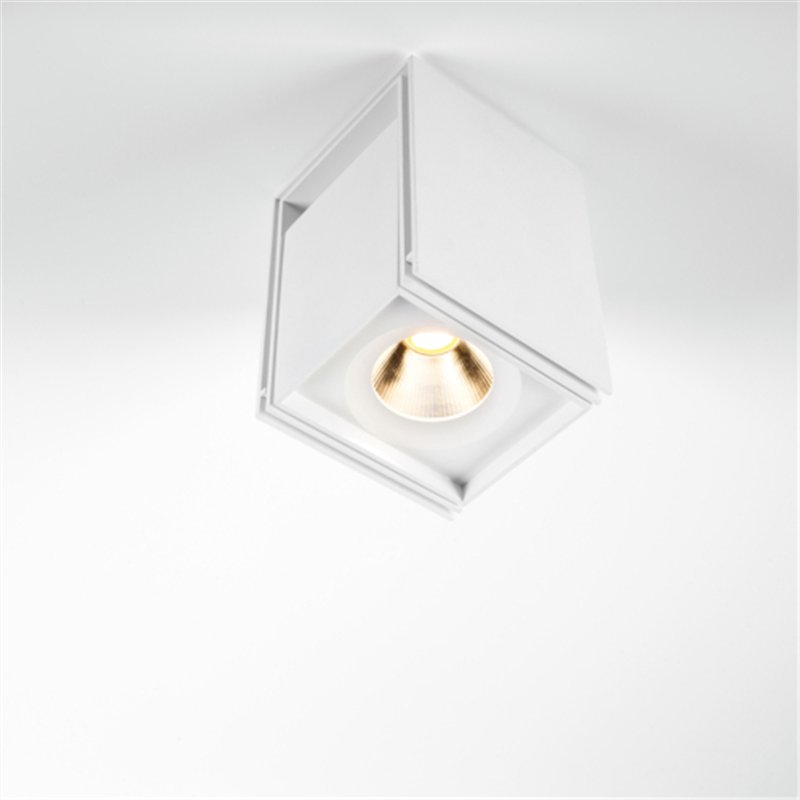Modular Rektor Semi-Recessed Adjustable 78x78 1x LED DE | Recessed spot
