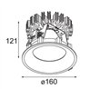 Modular Smart Cake Recessed 160 1x IP55 LED DE | Recessed spot
