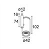 Modular Medard Jack Adjustable 42 1x LED DE | Deckenlampe / Wandlampe