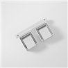 Modular Rektor Track 48V Adjustable 57x50 2x LED | Track lighting fixture