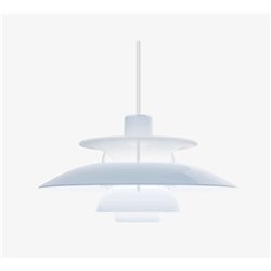 Louis Poulsen PH 5 Opal (pale blue) Suspension lamp - Outlet