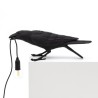 SELETTI Bird lamp Playing Indoor Black