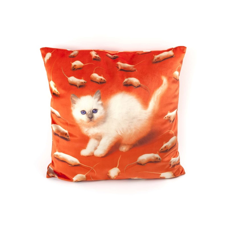 SELETTI Toiletpaper Pillow  - Kitten